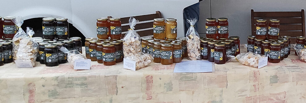 Vente de miel produit par des abeilles de race Buckfast principalement