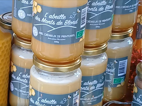 Miel crémeux de printemps d'aubépine